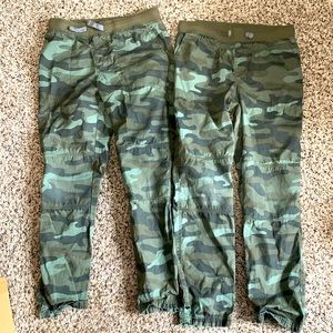 Carters size 7 Camo Pant Bundle